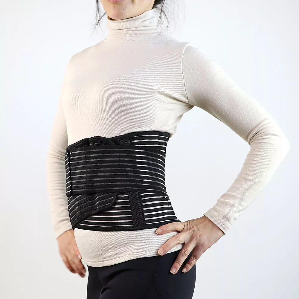 Thandizo la Lumbar Waist With Removable Metal Plate