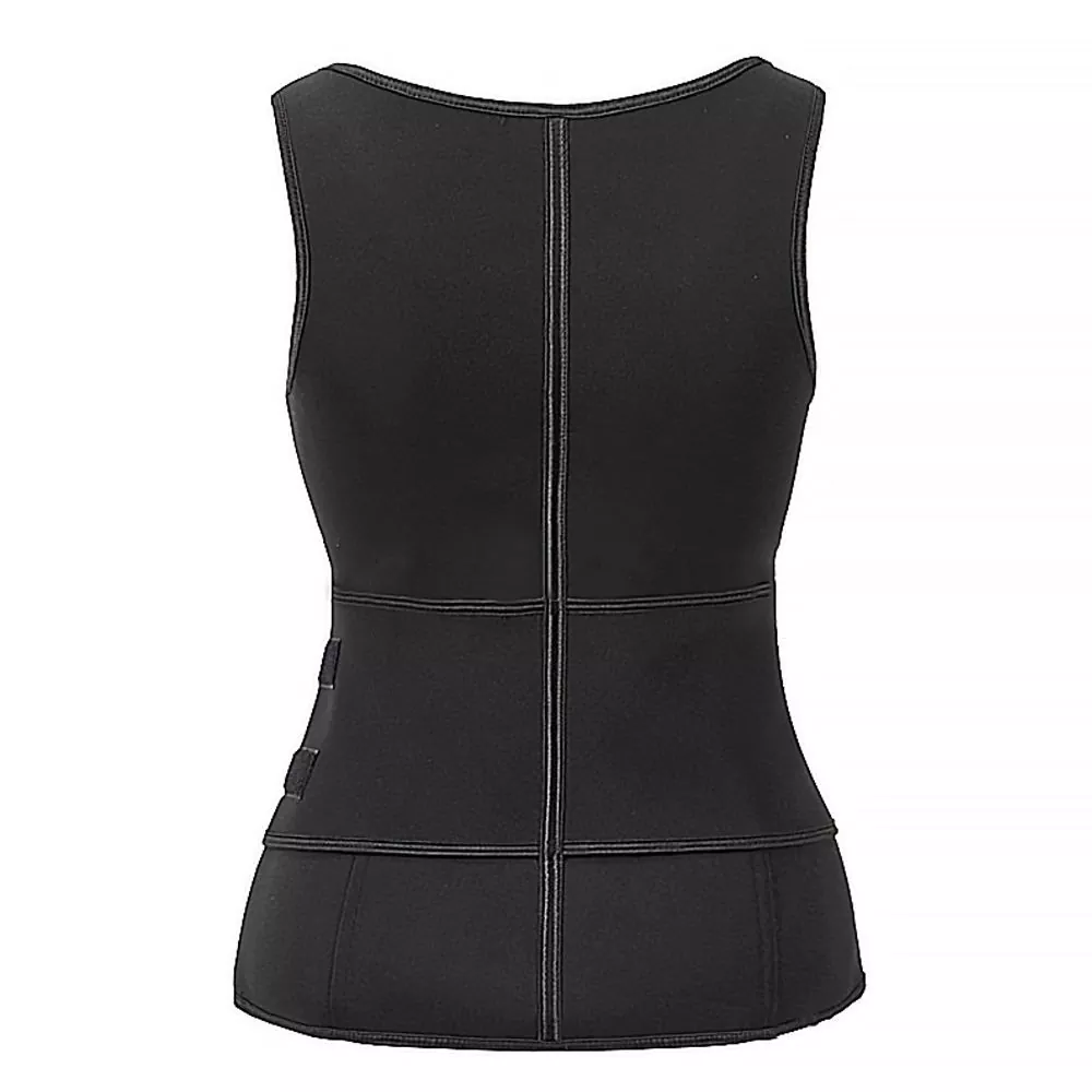Chiuno Chothandizira M'chiuno Kuphunzitsa Sauna Vest Kwa Akazi